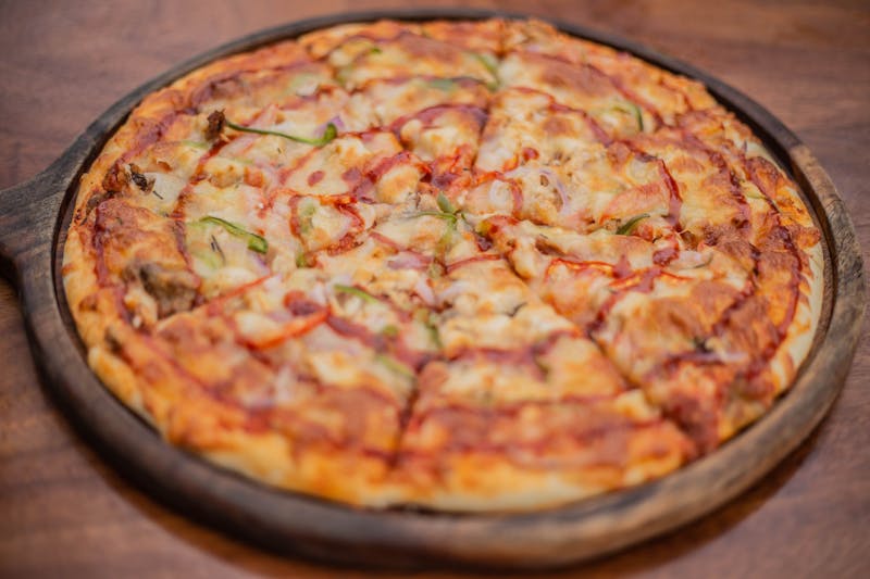 Dewey's pizza four cheese white pizza deal
