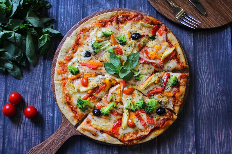 Deweys pizza veggie supreme deal